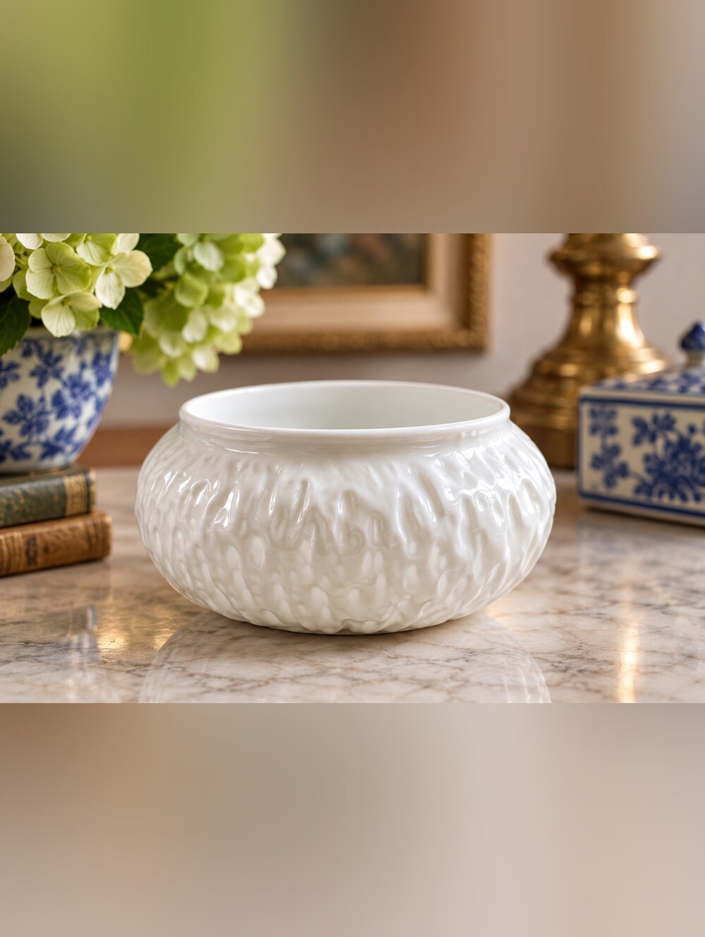 Vintage Coalport Countryware Open Sugar Bowl Cabbageware Bone China England